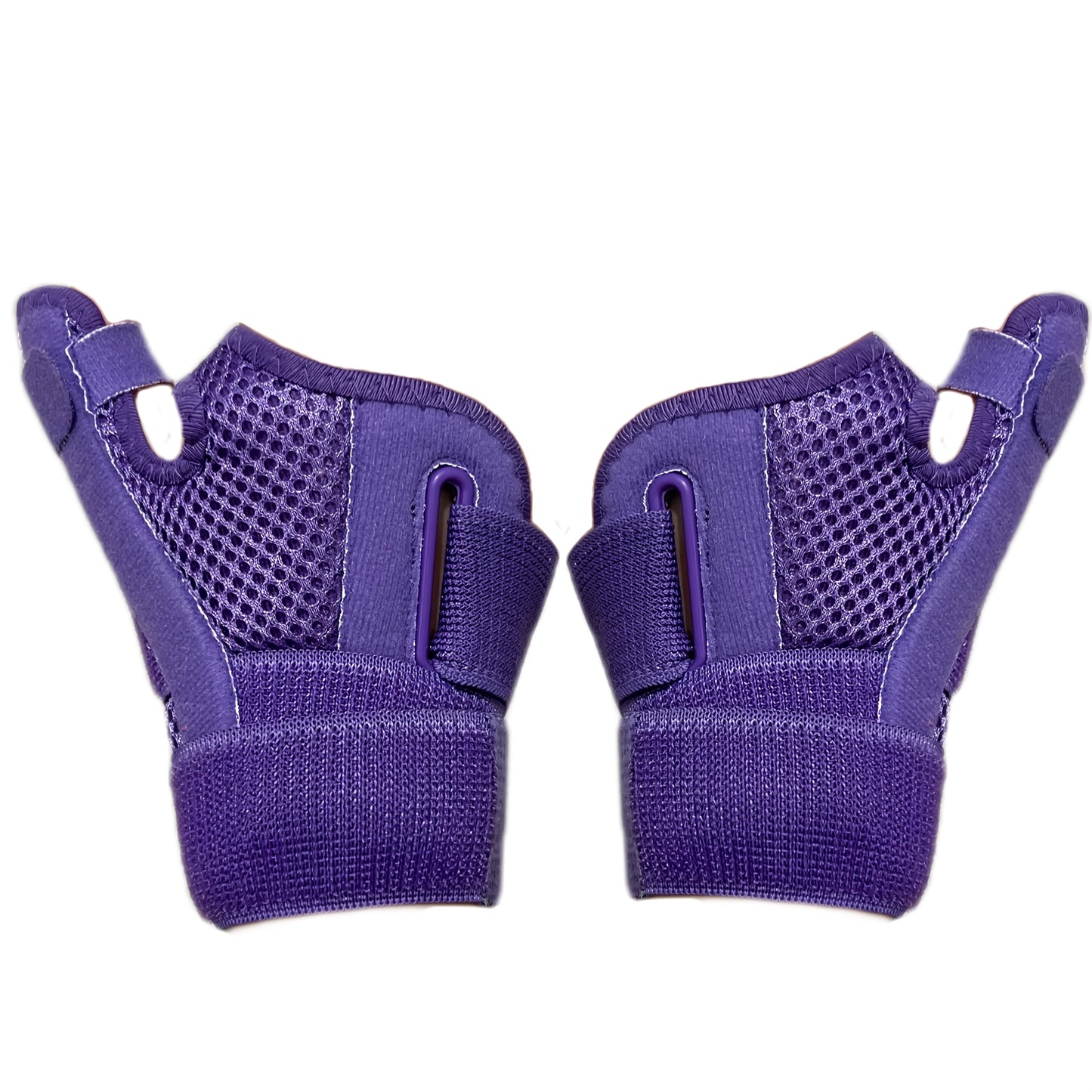 2pcs Adjustable Thumb & Wrist Support Braces - Breathable Polyester, Hook-and-loop Fastener Closure for Sports & Daily Warmth, Multiple Colors Available, Wrist Brace for Support