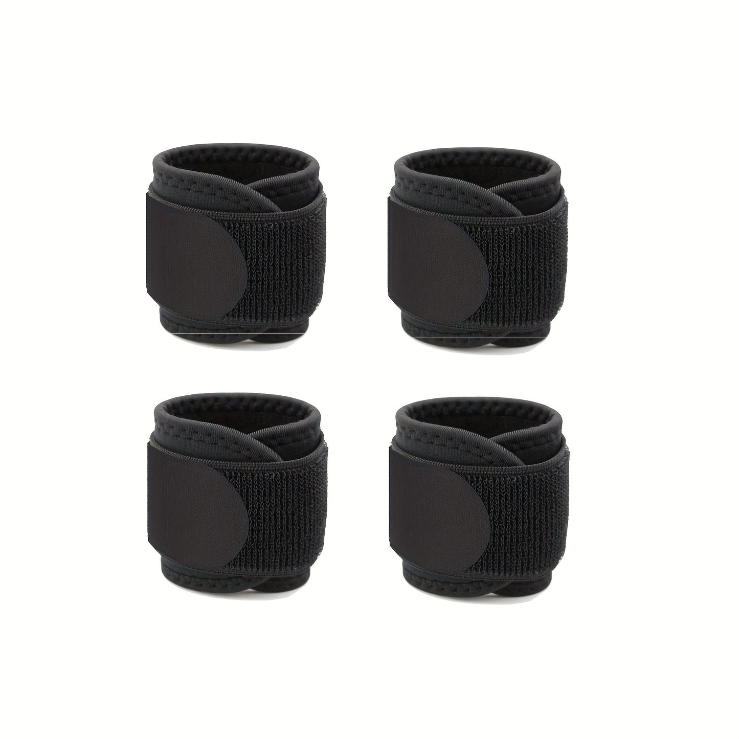 2\u002F4pcs Wrist Compression Bands and Wristbands Sports Wrist Support with Straps - Breathable Polyester Compression Sleeves for Tennis, Badminton, Volleyball, Basketball, Adjustable Wrist Rest, Wrist Rest Stand, Wear Anywhere - Unisex, Adjustable