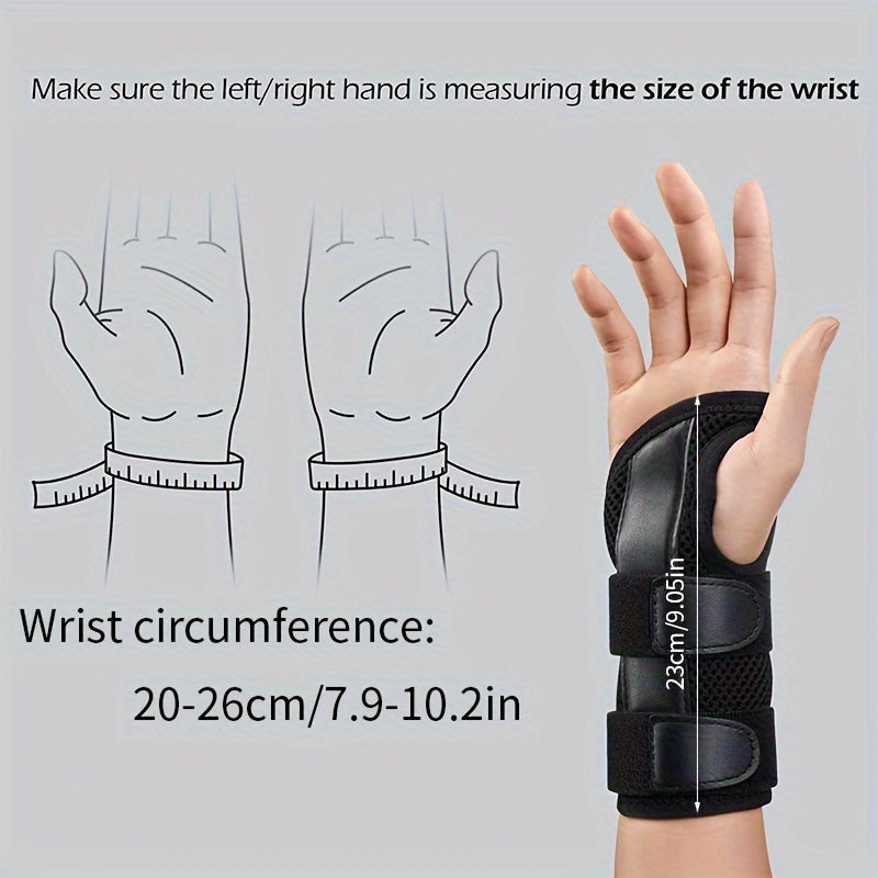 1pc Wristband Wrist Tube, Night Support with Clamp, Adjustable Shoulder Strap, Men'S And Women'S Hand Support, Wrist Guard