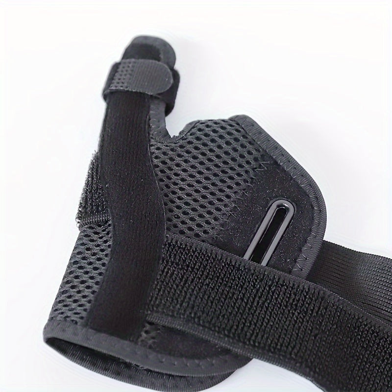 2pcs Adjustable Thumb & Wrist Support Braces - Breathable Polyester, Hook-and-loop Fastener Closure for Sports & Daily Warmth, Multiple Colors Available, Wrist Brace for Support