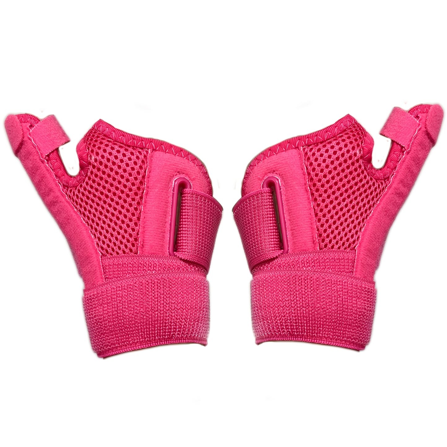 2pcs Adjustable Thumb & Wrist Support Braces - Breathable Polyester, Hook-and-loop Fastener Closure for Sports & Daily Warmth, Multiple Colors Available, Wrist Brace for Support