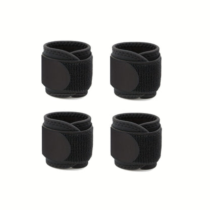 2\u002F4pcs Wrist Compression Bands and Wristbands Sports Wrist Support with Straps - Breathable Polyester Compression Sleeves for Tennis, Badminton, Volleyball, Basketball, Adjustable Wrist Rest, Wrist Rest Stand, Wear Anywhere - Unisex, Adjustable