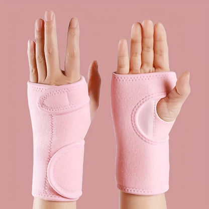 2-Pack Adjustable Wrist Support Braces With Splint, 11.8 Inch Breathable Carpal Tunnel Wrist Stabilizer