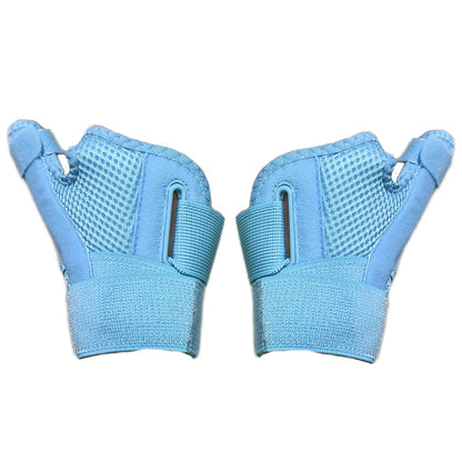 2pcs Adjustable Thumb & Wrist Support Braces - Breathable Polyester, Hook-and-loop Fastener Closure for Sports & Daily Warmth, Multiple Colors Available, Wrist Brace for Support