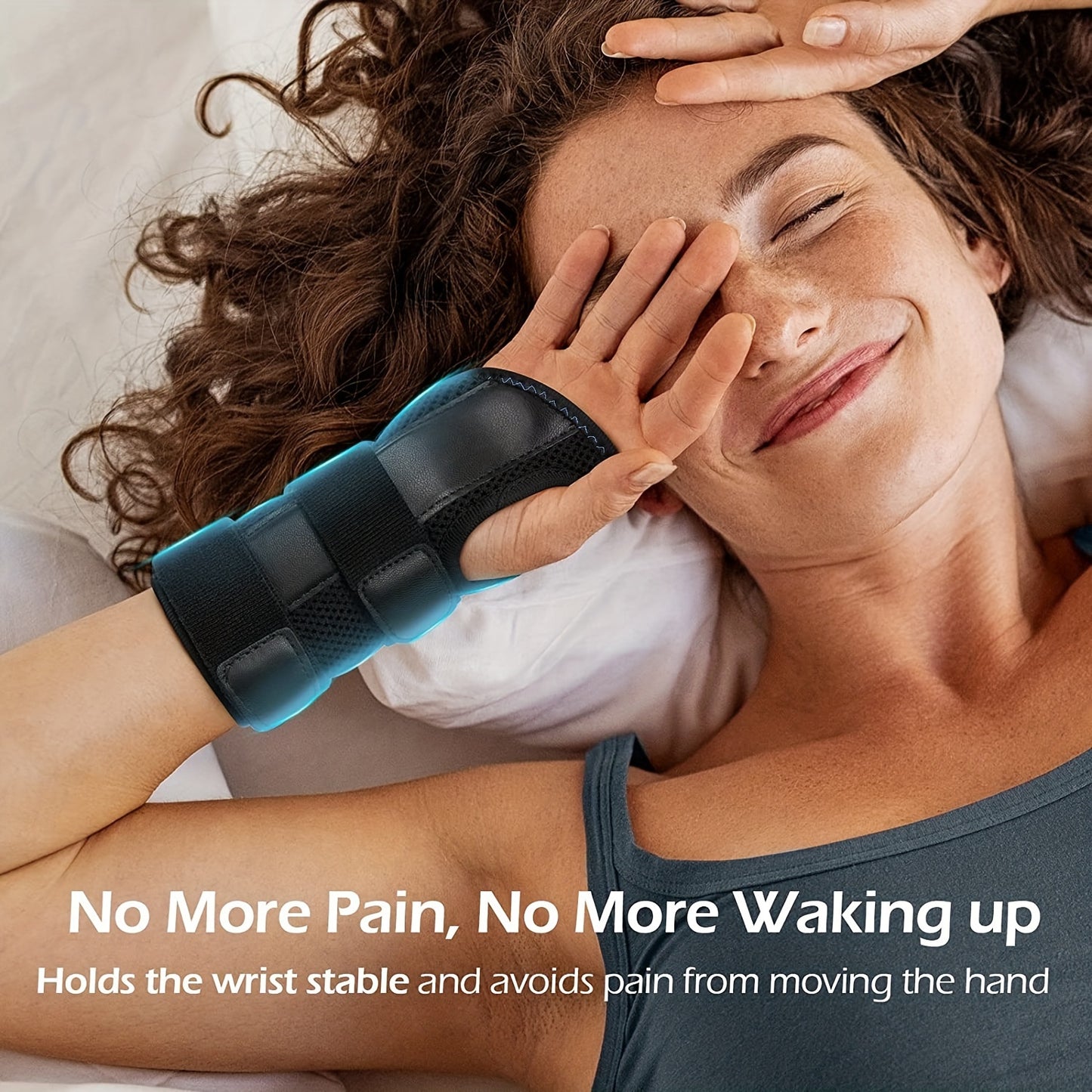 1pc Wristband Wrist Tube, Night Support with Clamp, Adjustable Shoulder Strap, Men'S And Women'S Hand Support, Wrist Guard