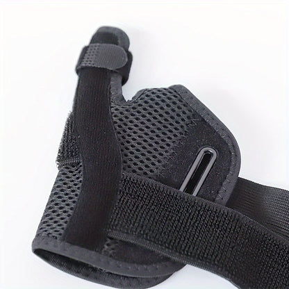 2pcs Adjustable Thumb & Wrist Support Braces - Breathable Polyester, Hook-and-loop Fastener Closure for Sports & Daily Warmth, Multiple Colors Available, Wrist Brace for Support
